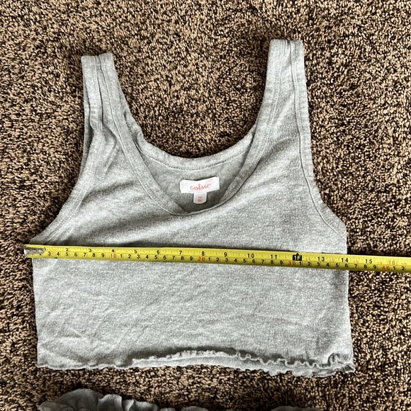 Colsie Cropped Lounge Set - Picture 6 of 6